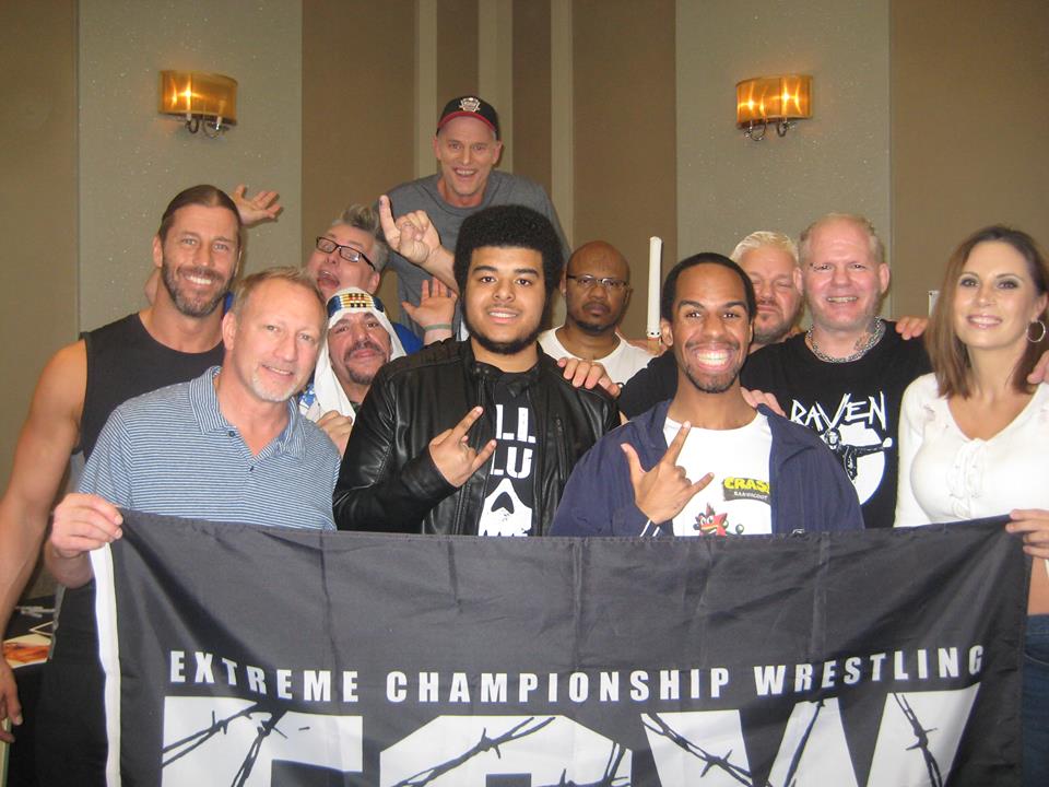 jvargasbronx2's tweet photo. This is a best moment is me and @DavidMejia999 got to meet 9 #ECWLegends and its very appreciative, #ECW #ECW https://t.co/9sq6AONudL