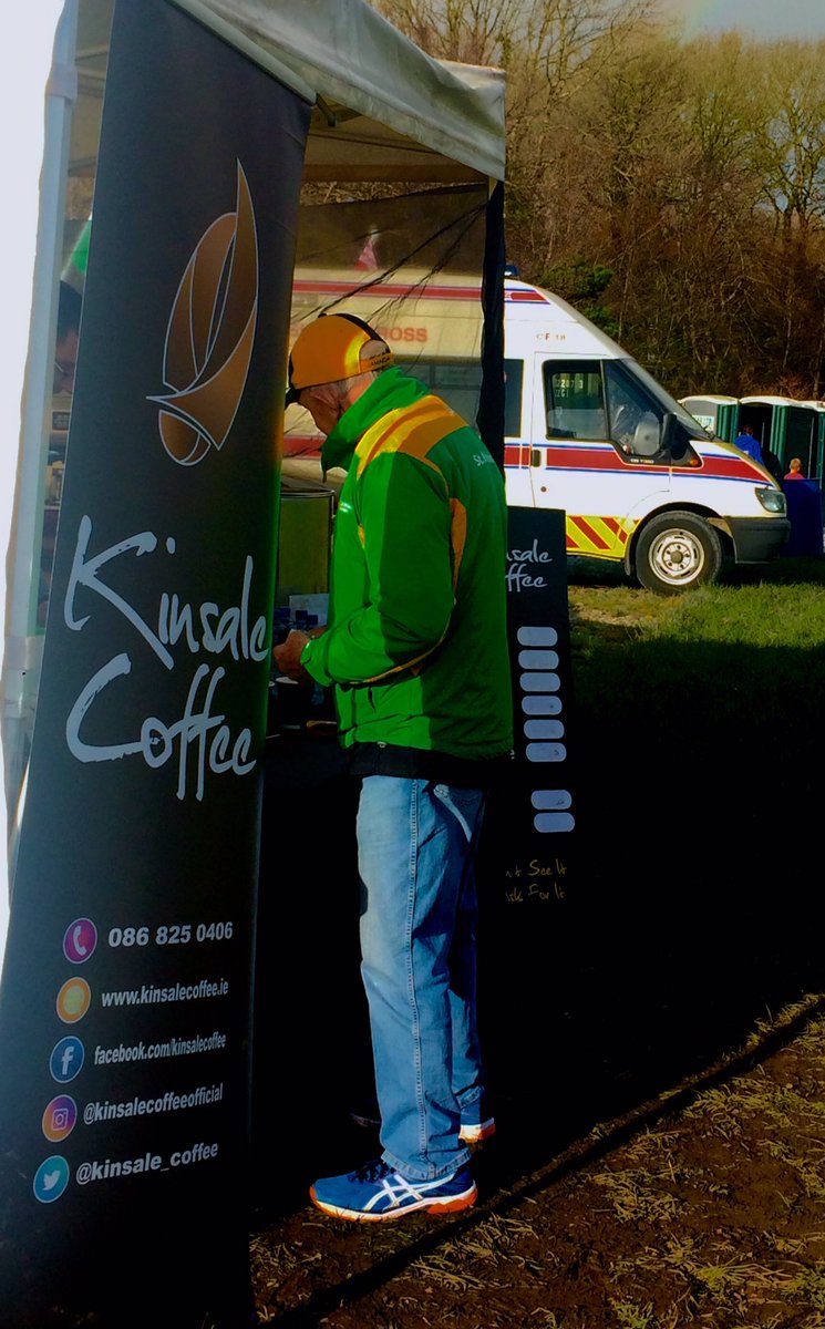 Many thanks to <a href="/kinsale_coffee/">Kinsale Coffee</a> for looking after our #volunteer #medics 🚑 today at Cork Athletics AAI! 😊👍