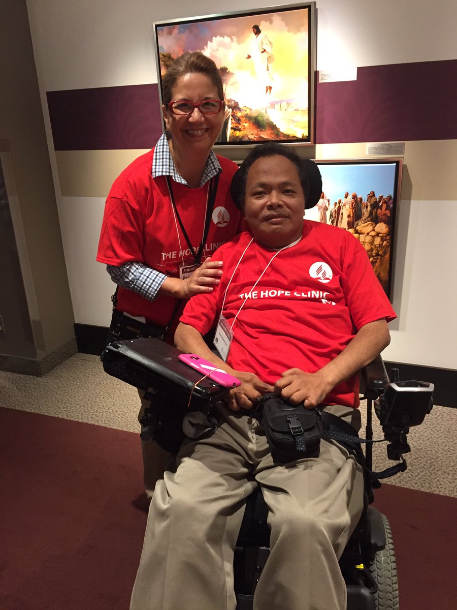 General Conference Hope Clinic: all can help! Total Member Involvement in action.