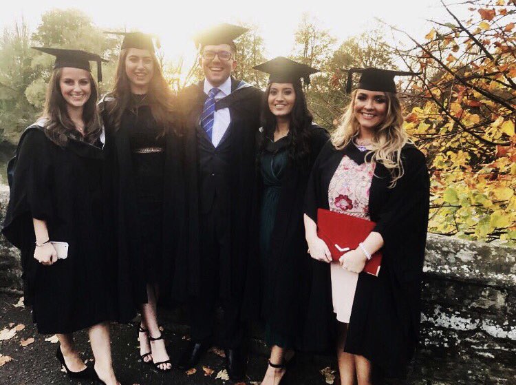 RabiaOT's tweet photo. Officially a graduate 🎓 Had the most amazing experience, thank you Worcester 💙 https://t.co/8wgIuav15Z
