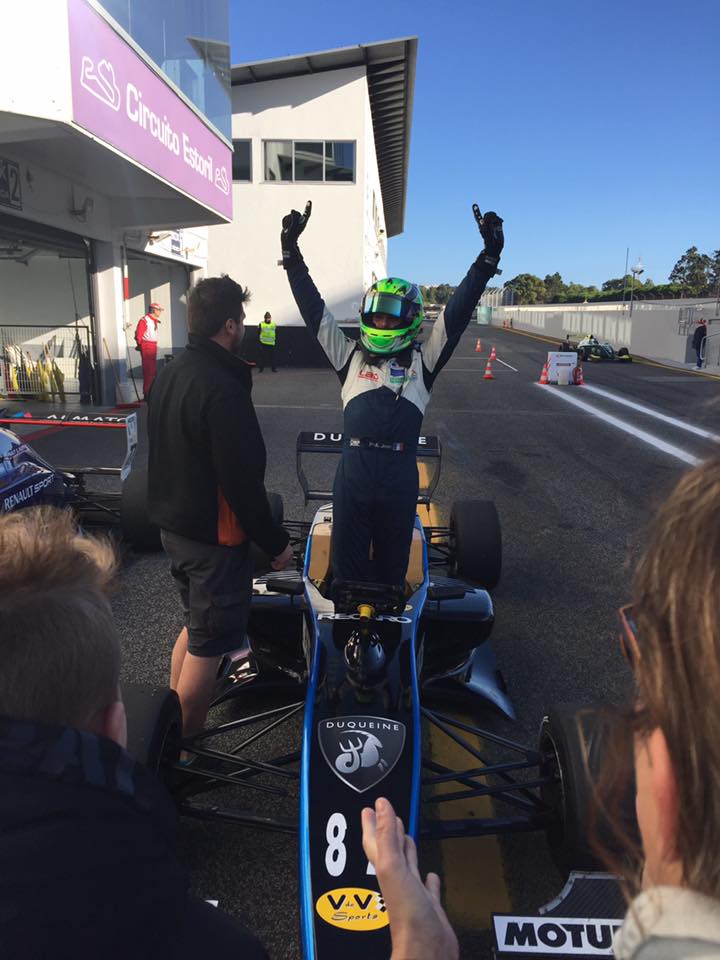 PAJean_Official's tweet photo. Perfect weekend on the @CIRCUITOESTORIL at the wheel of a Formula Renault 2.0 with 3 pole positions, 3 wins and 2 best laps ! 🏎️🏁🏆🥇💪 https://t.co/kxe3qVcKff