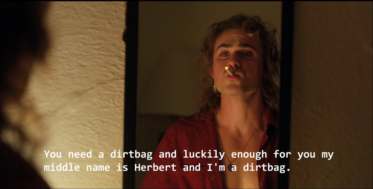 memes_stranger's tweet photo. At least he's upfront about it #StrangerEndings #StrangerThings @dacremontgomery https://t.co/RrrlXJDGbo