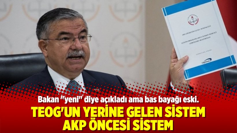 aktif_haber's tweet photo. AKP'DEN BİR FİYASKO DAHA

TEOG'UN YERİNE YENİ DİYE GETİRİLEN 'ŞEY' RESMEN AKP ÖNCESİ SİSTEM

https://t.co/yWdKXKDEtZ
https://t.co/N0rzBn6kkd https://t.co/k3RGTtYsXB