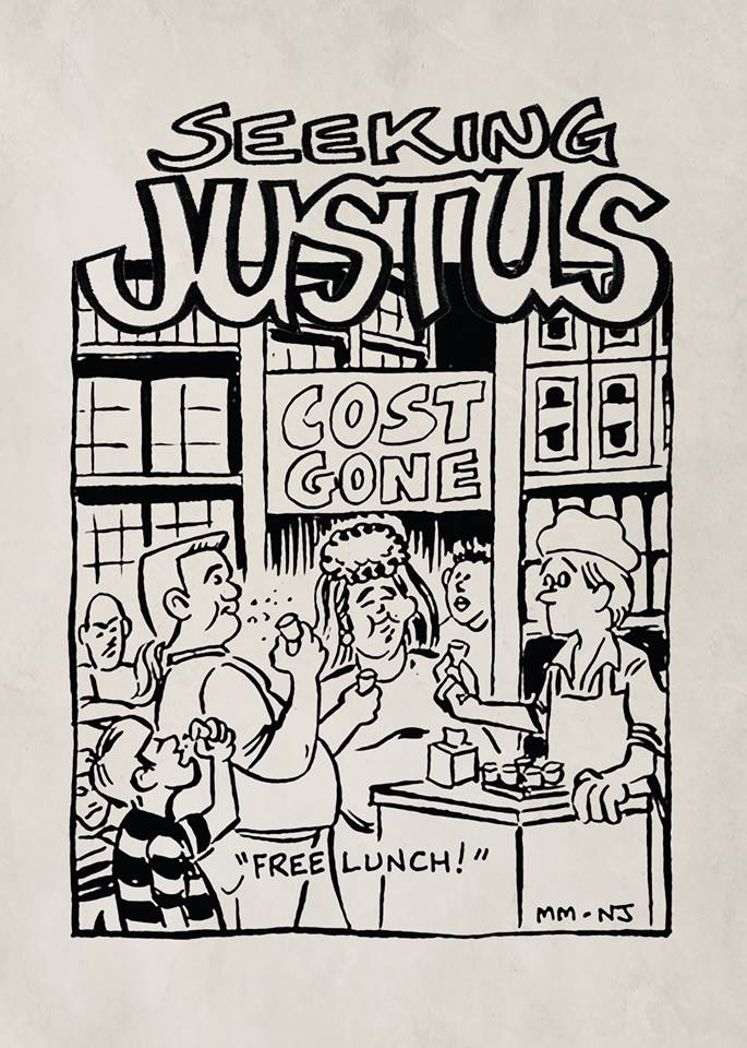 seekingjustus's tweet photo. There's nothing greater than a #free #lunch!  #webcomics #comicstrip https://t.co/iPL1uuBPK7