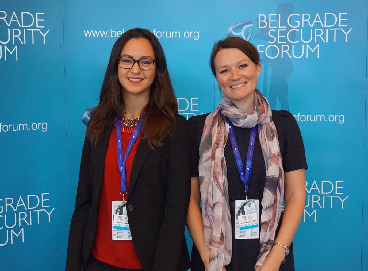 IvanaBoPulko's tweet photo. Throwback to BelSecForum2017 where @GCVogelaar &amp; me presented @EU_H2020 research on EU peacebuilding. Report here: https://t.co/qySe4gLMKH https://t.co/rlrpXqEWhQ