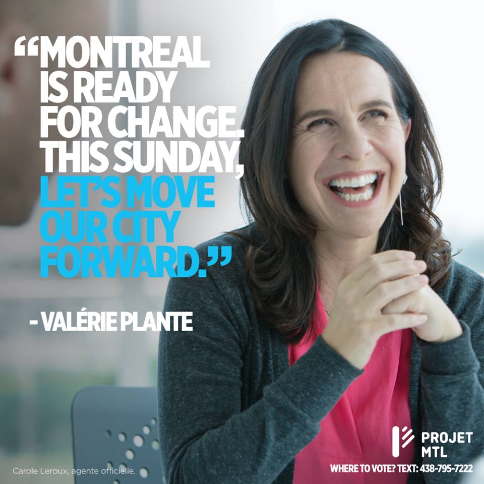 KiaKona12's tweet photo. Montreal is ready for change.
#VotePlante #BSLbytes #myCanadaincludesalldogs @Val_Plante Good luck today, support and love from BC https://t.co/rZcoH43GQv