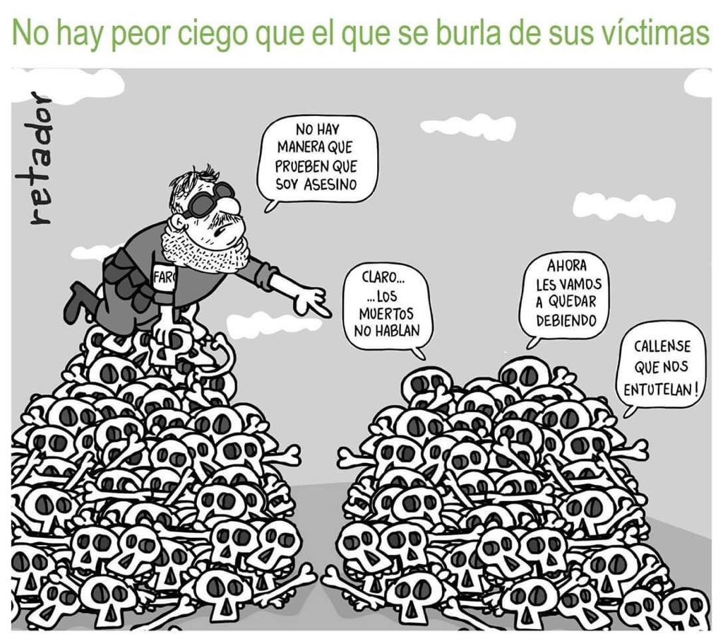 MargaritaRepo's tweet photo. #AlfonsoCanoAsesino y no sólo él:

➡Santrich
➡'Timochenko' 
➡'Iván Márquez'
➡'Pastor Alape'

También son ASESINOS. https://t.co/j0SUfaswOx