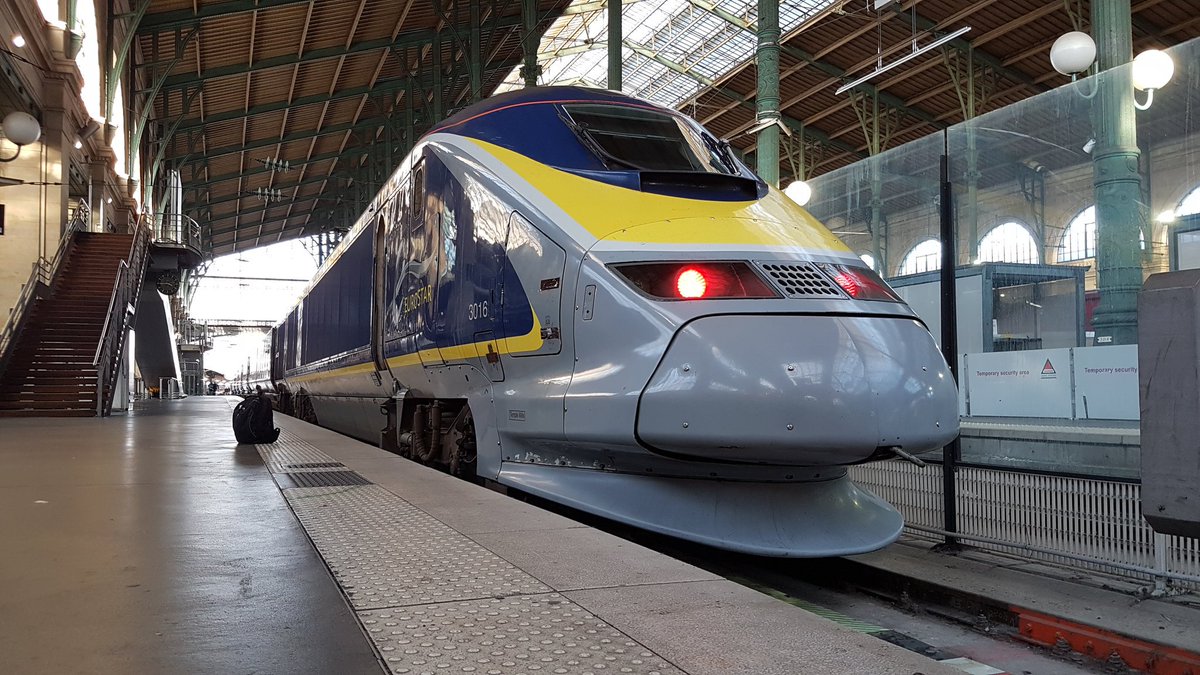 EurostarGeorge's tweet photo. So it's Paris->London via Ashford on #ES9045 on a #class373 3015/16 https://t.co/8gsr4rFjo6