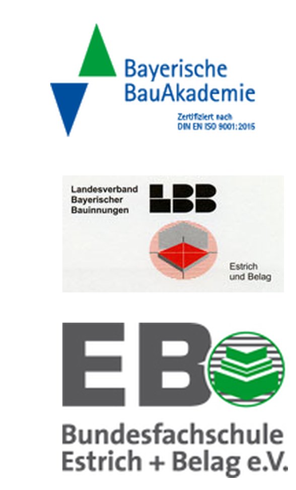 Oberflächengestaltete Böden - Praxisseminar
28.11.2017 - 29.11.2017
Bayerische BauAkademie, Feuchtwangen
baybauakad.de/kurs/oberflaec…