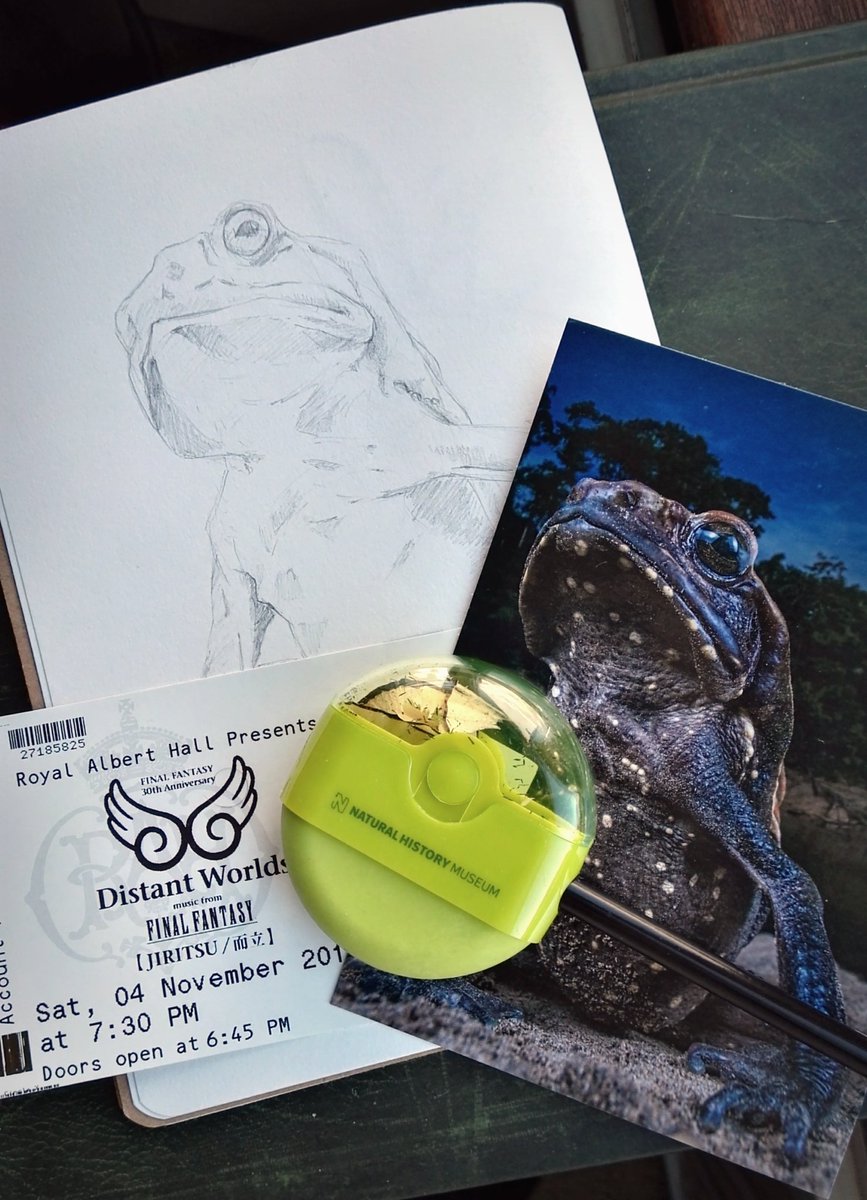 MaylingArt's tweet photo. Weekend with friends! Natural history museum + an amazing night at #distantworlds. A little time for drawing too... https://t.co/yNKdZ8PT0j