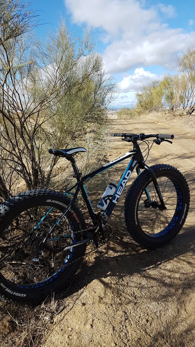 agrberty's tweet photo. Hoy otro día de pedaleo con la #fatbike #headbikes #headrandall #mtb #btt #onealmtb https://t.co/iuDHzuLVtG