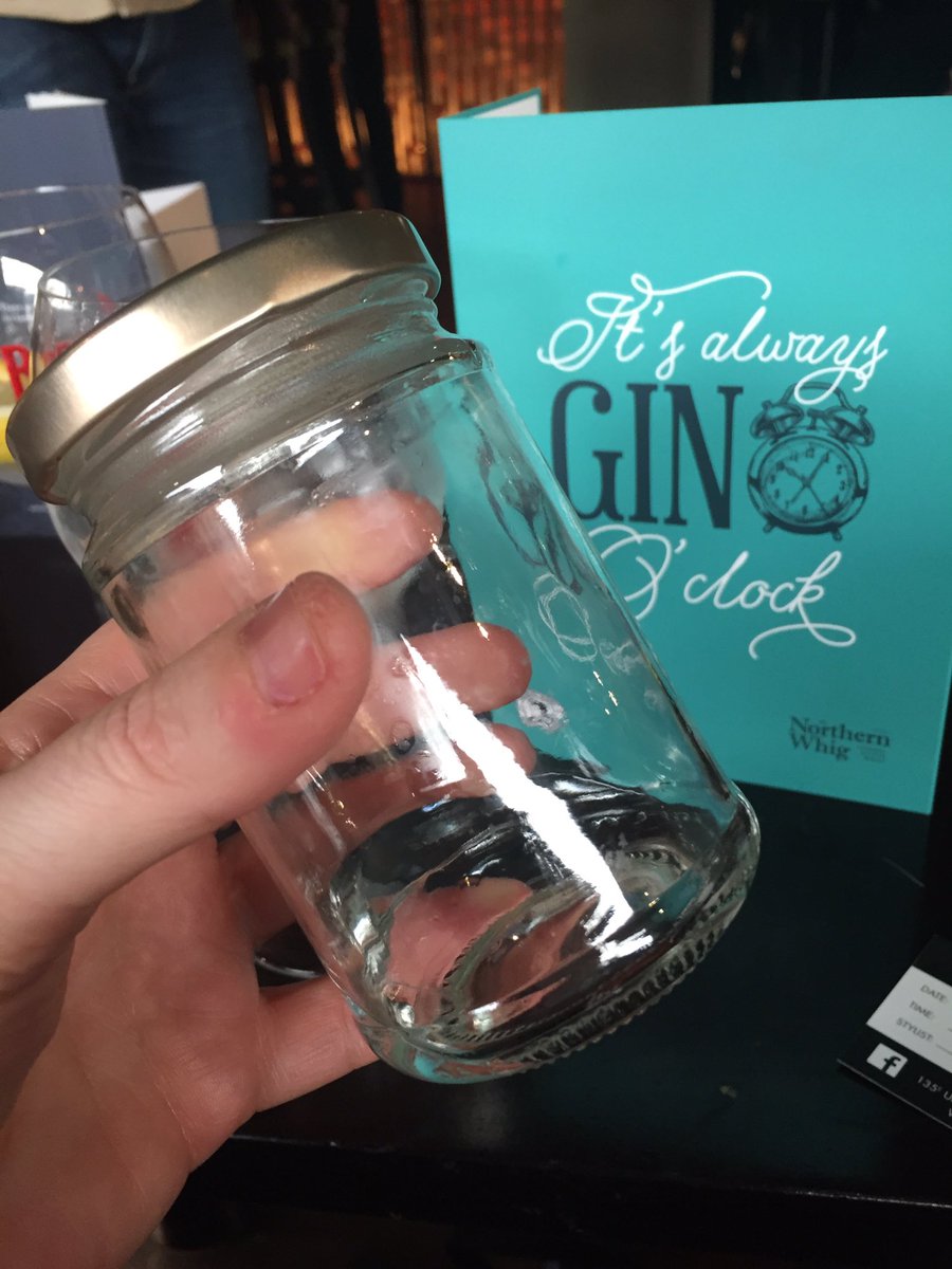 eating_ideas's tweet image. Plymouthgin in a jam jar at the #ginandstyleeventin @TheNorthernWhig #itsaginthing
