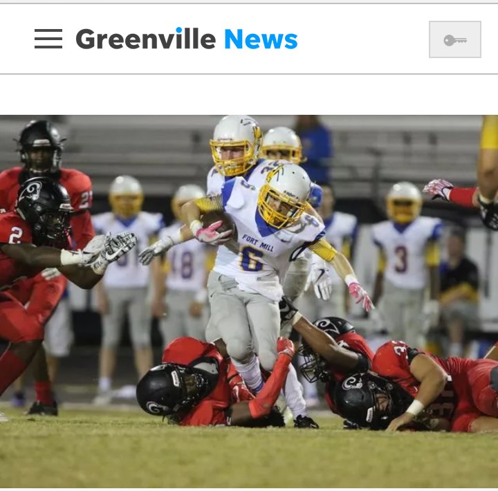 PaytonRandall2's tweet photo. Have I said already how much I'm going to miss seeing my boy play football?!!!😢 #6 #wearefortmill #senior #jrandy https://t.co/TbhOaAbMGe