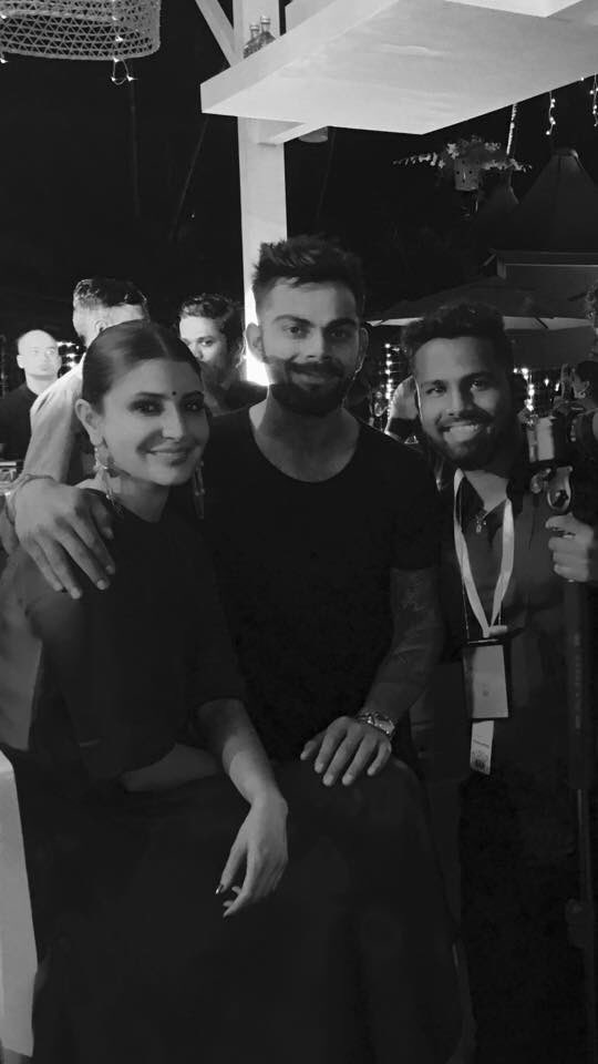 NurseryCenter's tweet photo. @AnushkaSharma & @imVkohli at @YUVSTRONG12 & @hazelkeech's wedding in Goa last year 💜 #Virushka #YHPL https://t.co/09ony28sbD