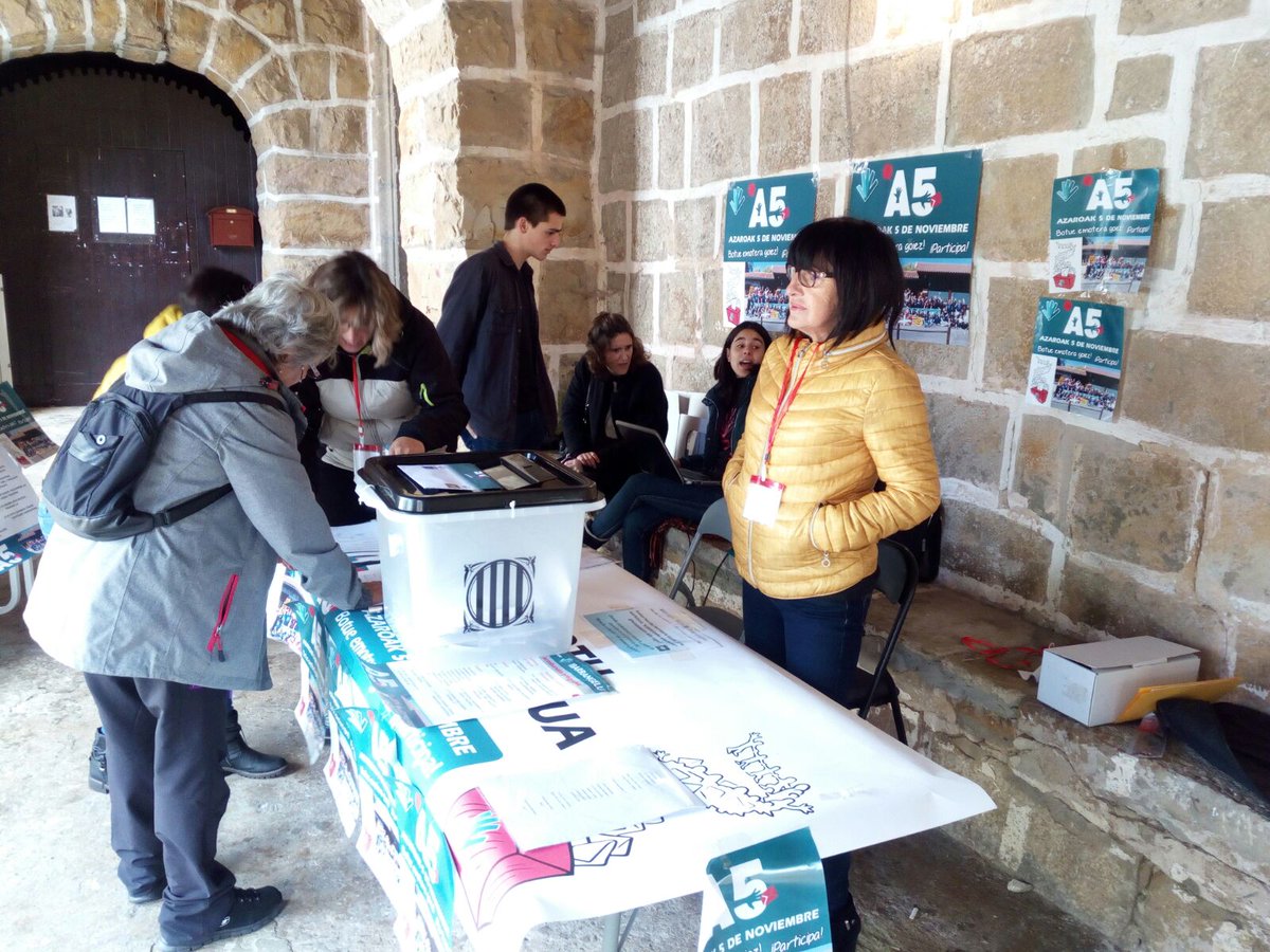 BusturialdeaGed's tweet photo. Topera dabiz gure eskualdeko hiru herrixek! Aurrera Mundaka, Ibarrangelu ta Elantxobe! #A5galdeketak #A5erabaki @GureEskuDago https://t.co/PXKxqeiFmI