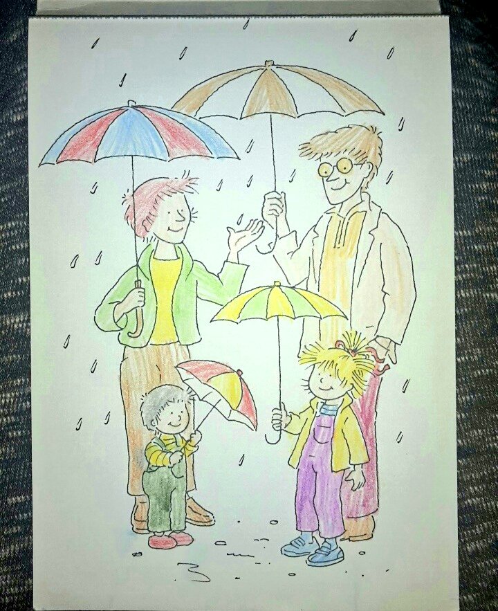 mei_lenweite's tweet photo. An wessen Tochter ich bei diesen Bildern wohl denken musste?! @sanamcc
Es schlummerte schon immer eine Künstlerin in mir!😂🎨
#malblock #conni https://t.co/PfoTkenDm2
