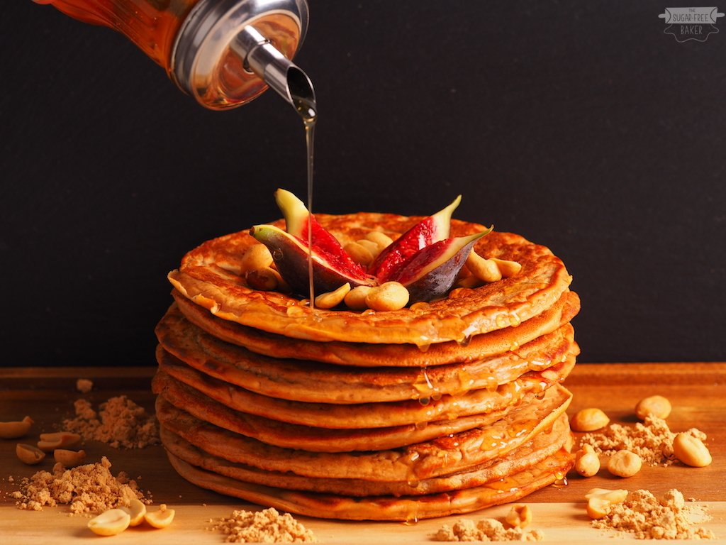 thesfbaker's tweet photo. #Sugarfree #peanut #chocolate #protein #pancakes are out! #thesugarfreebaker #healthybaking #healthyeating #dessert #homemade #baking #yum https://t.co/rRWrUyt3lY