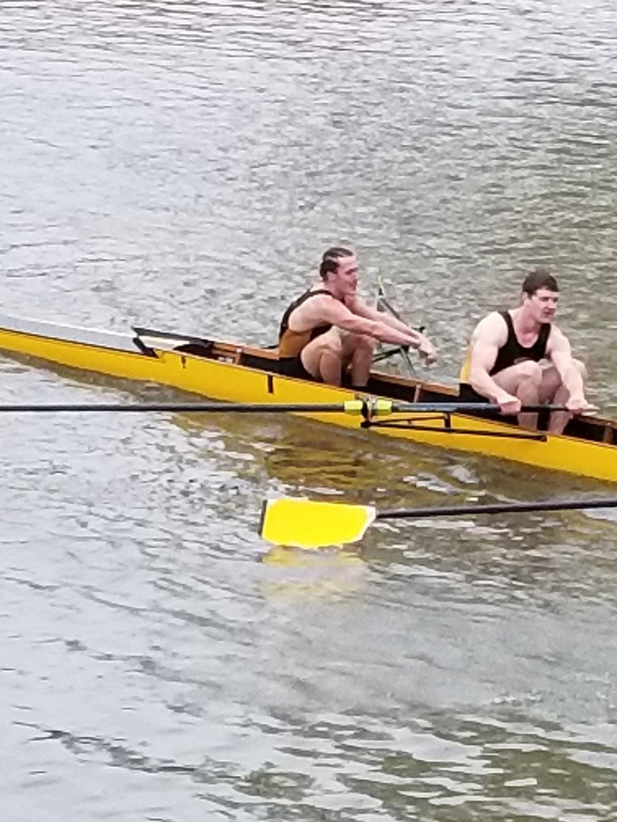 schroedersj5's tweet photo. Easton rowing on little Arkansas #shockerrowing https://t.co/dRmER4XIer