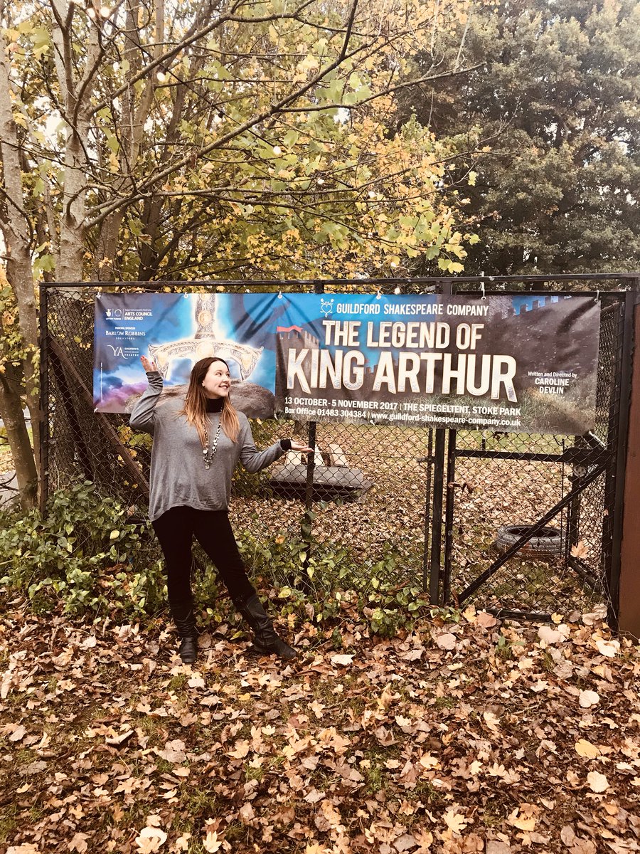 IndianaLown's tweet photo. Last #GSCArthur @GuildfordBard What an incredible run of a truly magical show! Will treasure this legend forever!Thank you to all involved❣️ https://t.co/6bzMRdttrc