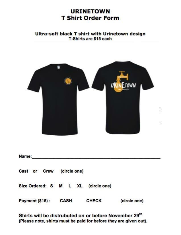 Important TShirt info!!