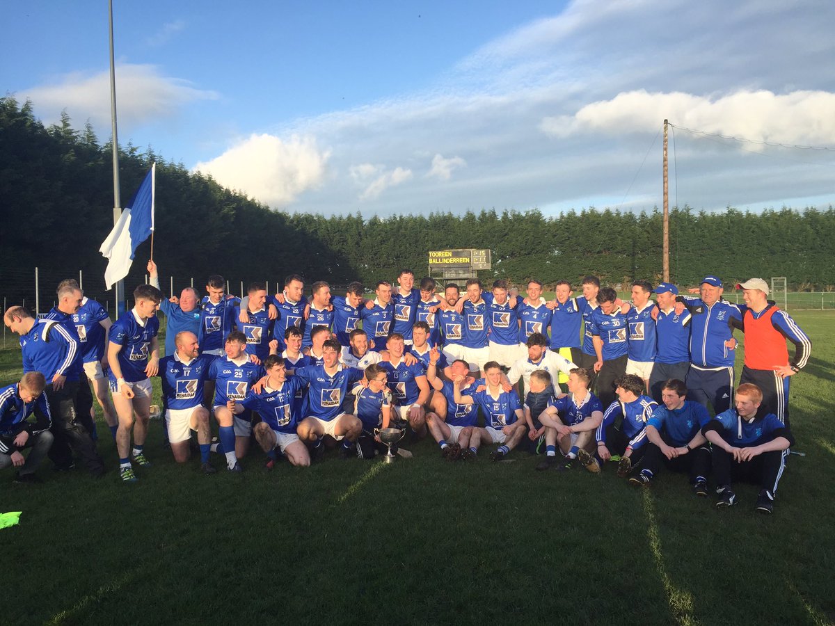 MayoGAA's tweet photo. A historic day for Mayo GAA as @TooreenHurlers become first Mayo Hurling Team to win Connacht. @AIB_GAA 
FT Tooreen 1:15 Ballindereen 1:11 https://t.co/2eC14TP0Ie