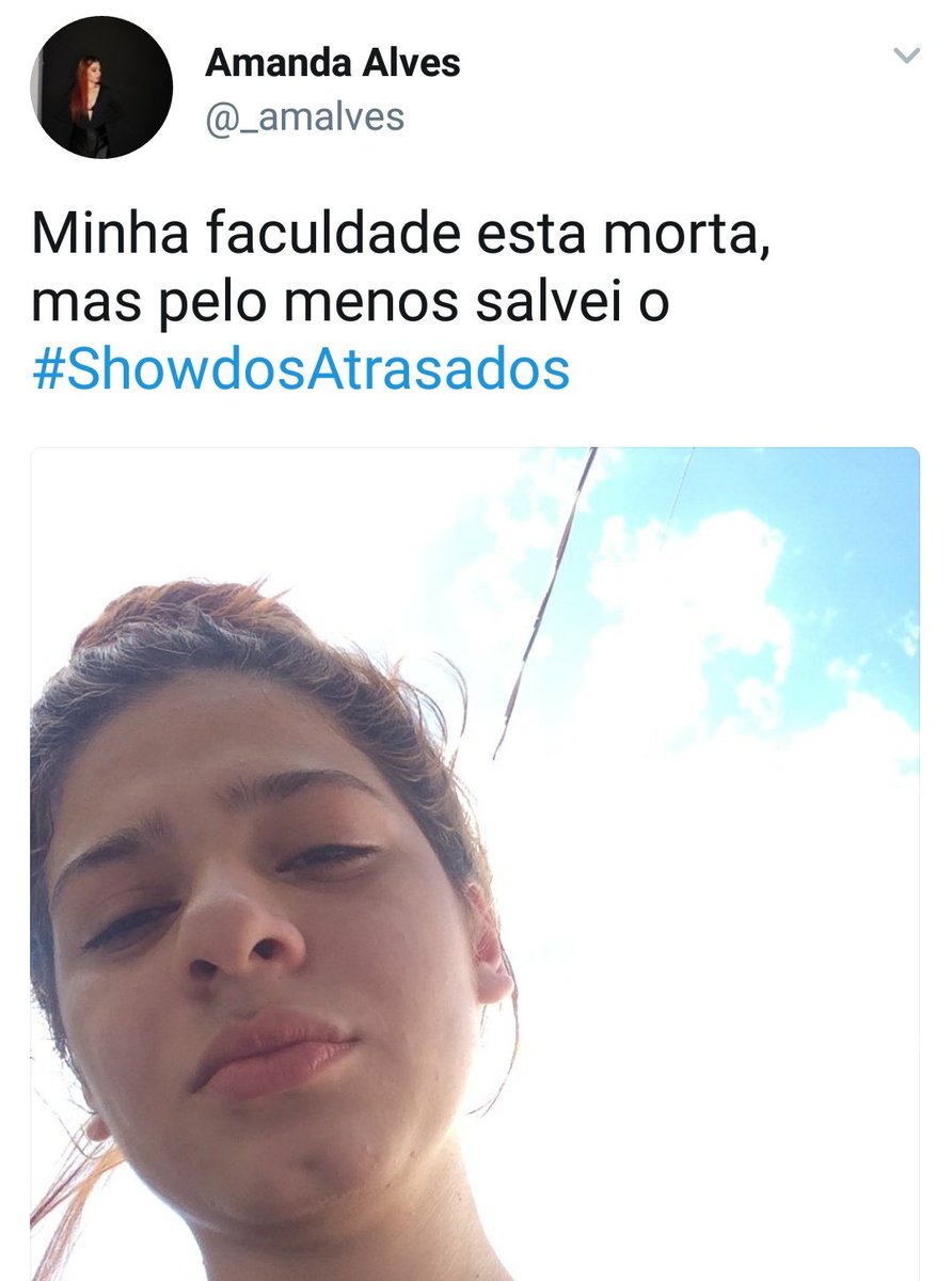 nessalima57's tweet photo. Vc me representa! 
#ShowDosAtrasados https://t.co/dEVD075vJP