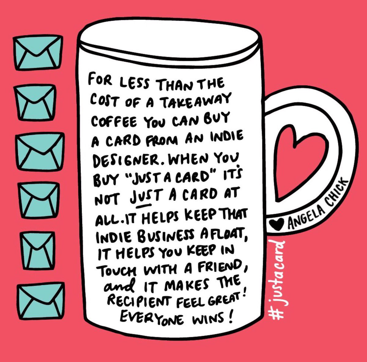 Justacard1's tweet photo. Retweet this if you believe in community, creativity &amp; passion! 

INDI SHOPS &amp; creative businesses work SO hard! 

EVERY SALE IS VITAL! https://t.co/d1SonSTWZg