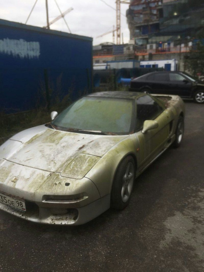 Заброшенная Хонда NSX
