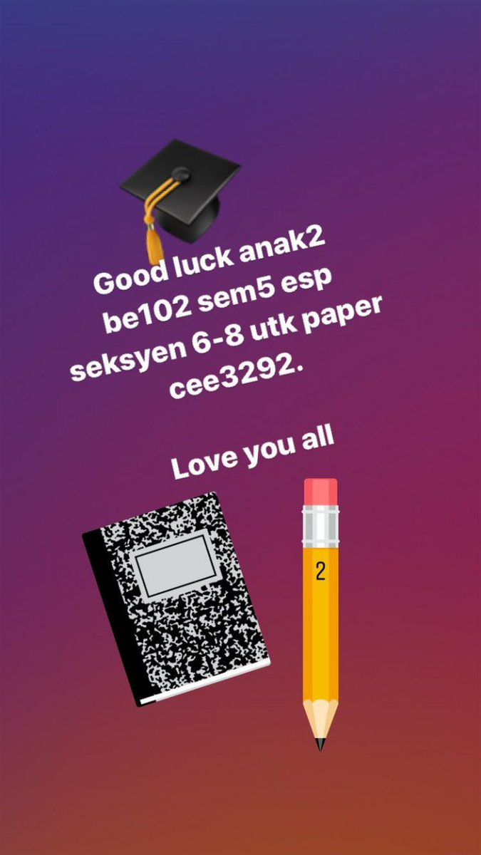 _ashcool97's tweet photo. Thank you, miss @zalikha_ramli .....Smoga permudahkan menjawab paper miss 💕😊 https://t.co/aN3ws8p6k8