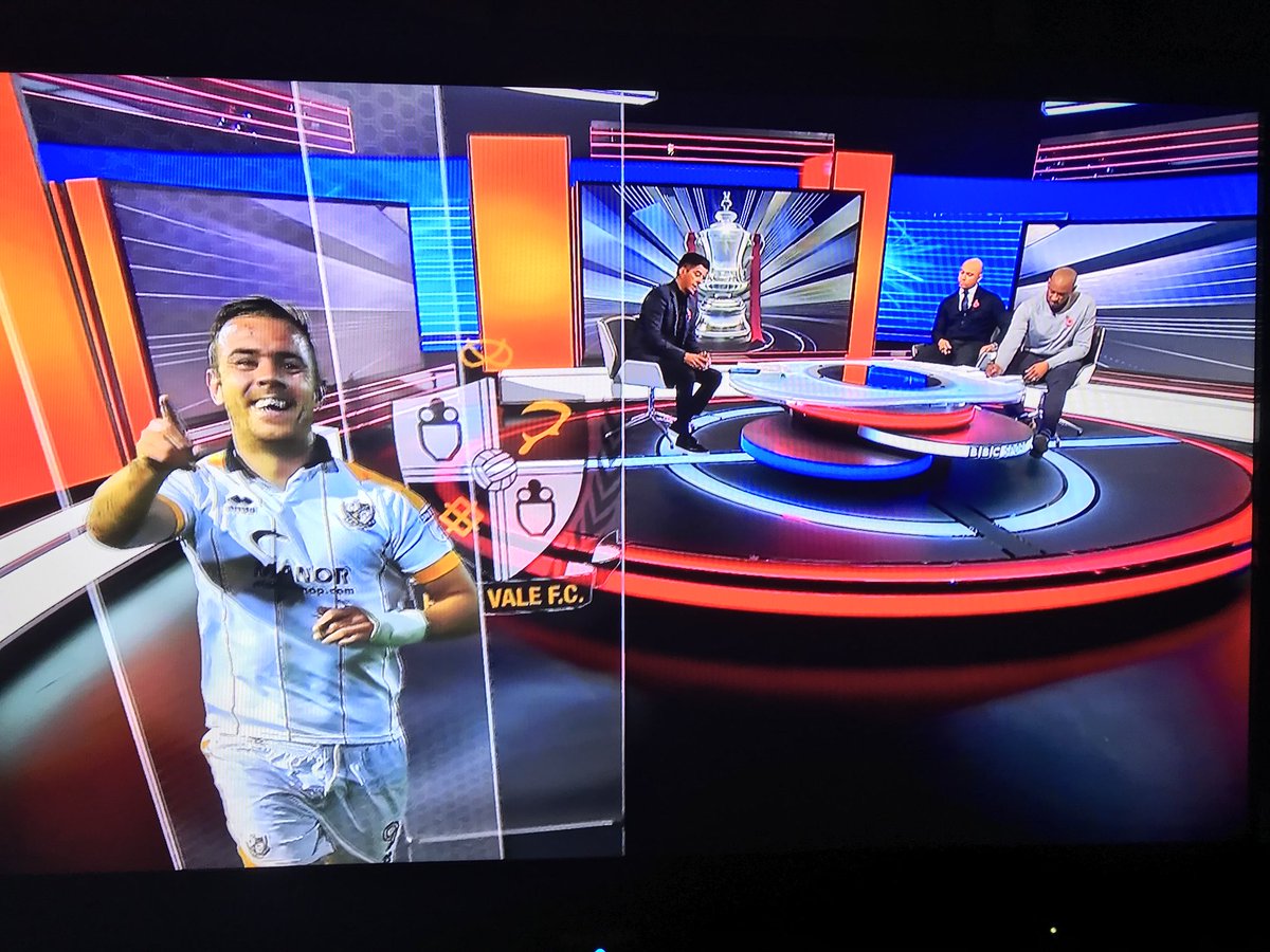 vale4prem's tweet image. did they say “when Port Vale were successful” #MOTD #FACup #PVFC