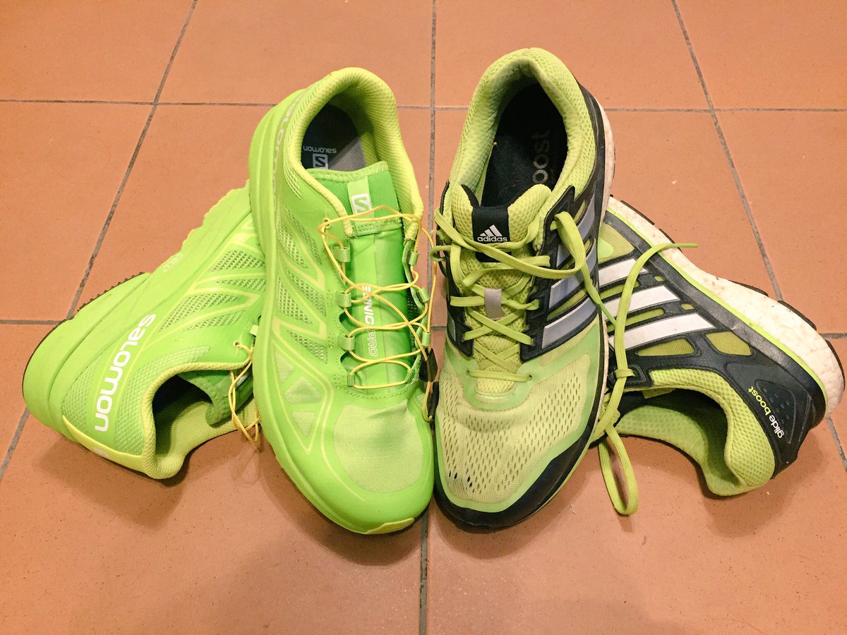 bigchrisvis's tweet photo. Old faithful @adidasZA #GlideBoost or new untested @Salomon_SA #SonicPro? The struggle of an unsponsored runner shooting for a marathon #PB https://t.co/0iDcrw8GFL