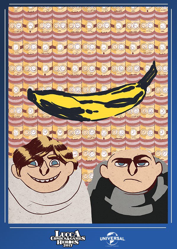 Siete stati al <a href="/LuccaCandG/">Lucca Comics & Games</a> e avete incontrato Claudia Razzoli aka Nuke? La sua illustrazione dedicata a Cattivissimo Me 3 è fantastica! #CM3