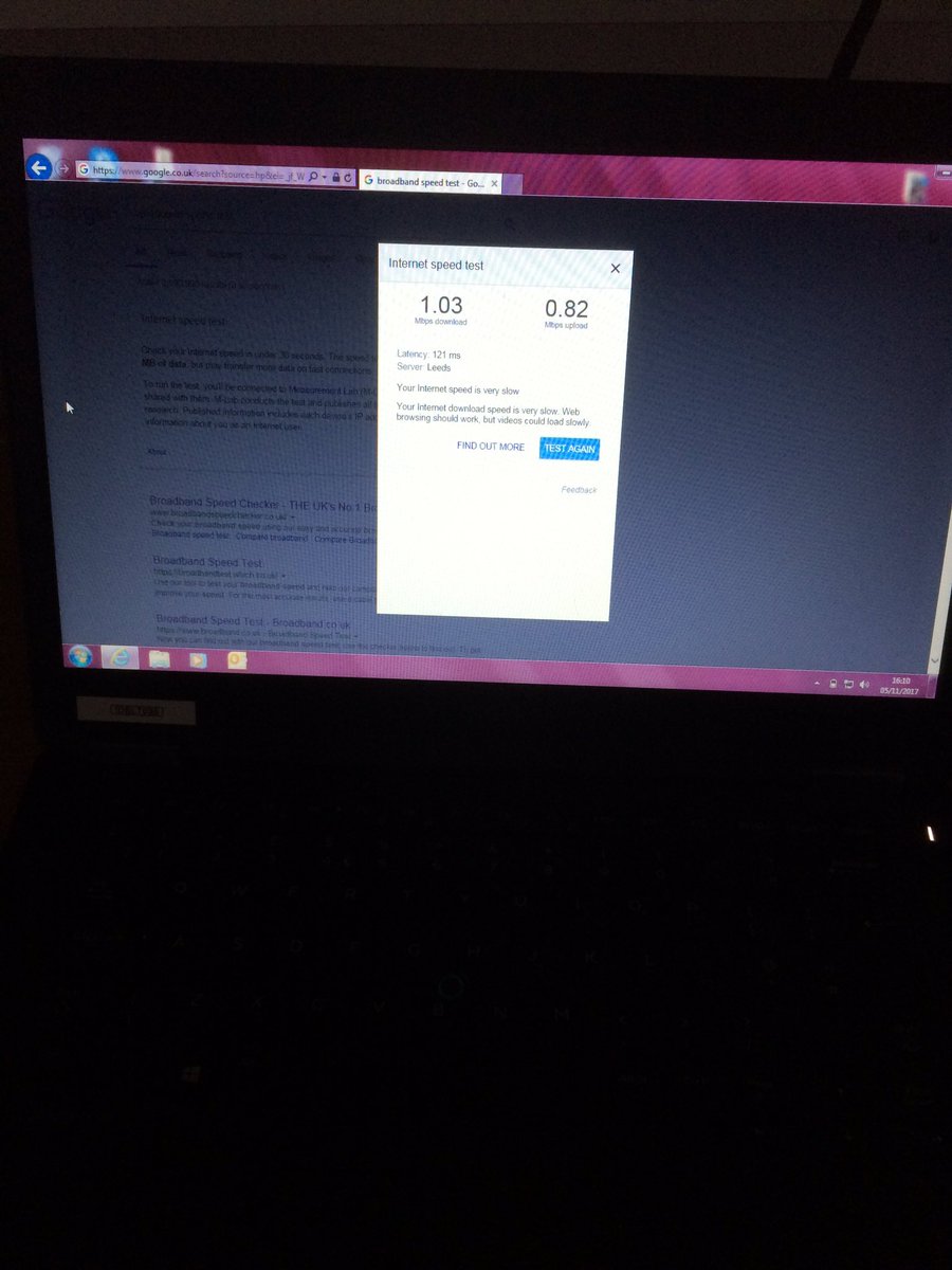 ballstar's tweet photo. @OriginBroadband your new fibre is rubbish. Only matched by your service in general. Thanks. https://t.co/7ca0XGmlGJ