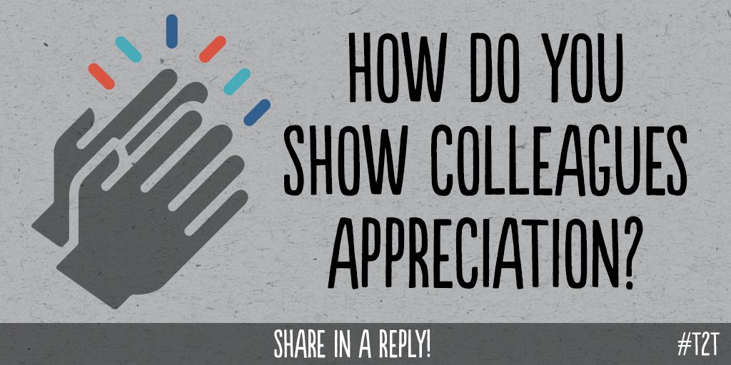 teacher2teacher's tweet photo. How do you show members of your school community you're grateful for them? https://t.co/oT1TZLvCVg