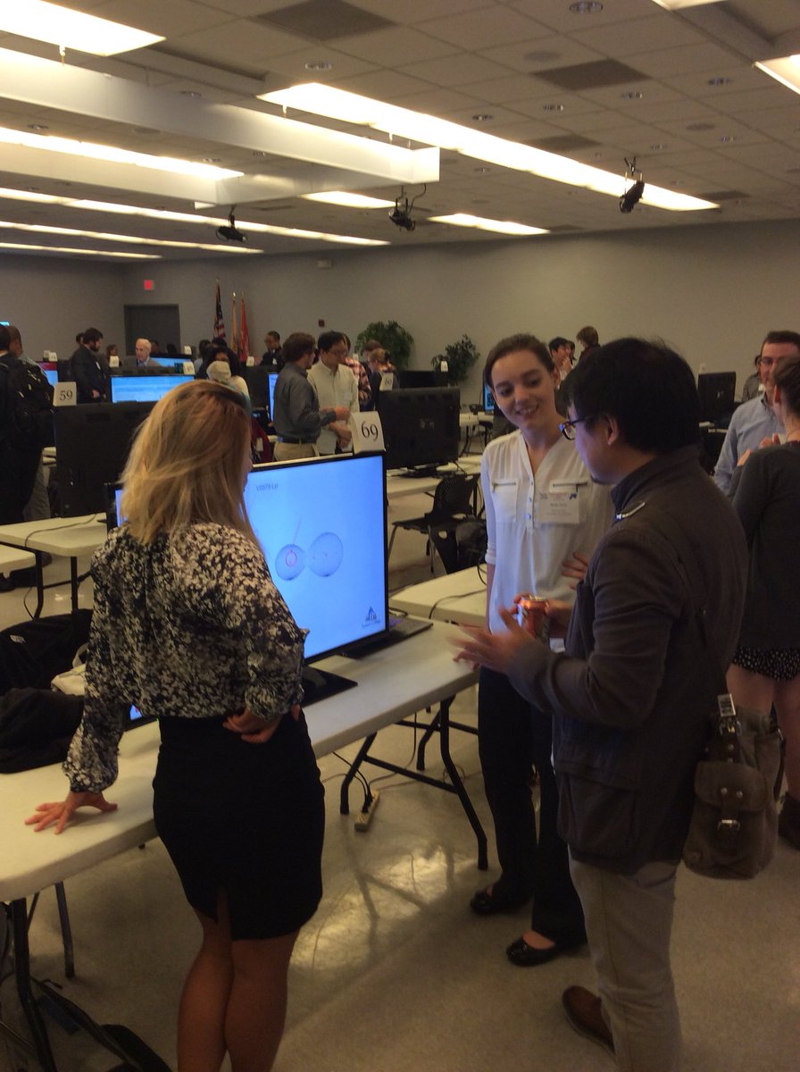 JuniataResearch's tweet photo. @juniatacollege students presented their research at the poster session of the American Physical Society (Midatlantic) meeting this weekend https://t.co/VGgd5sjuCl