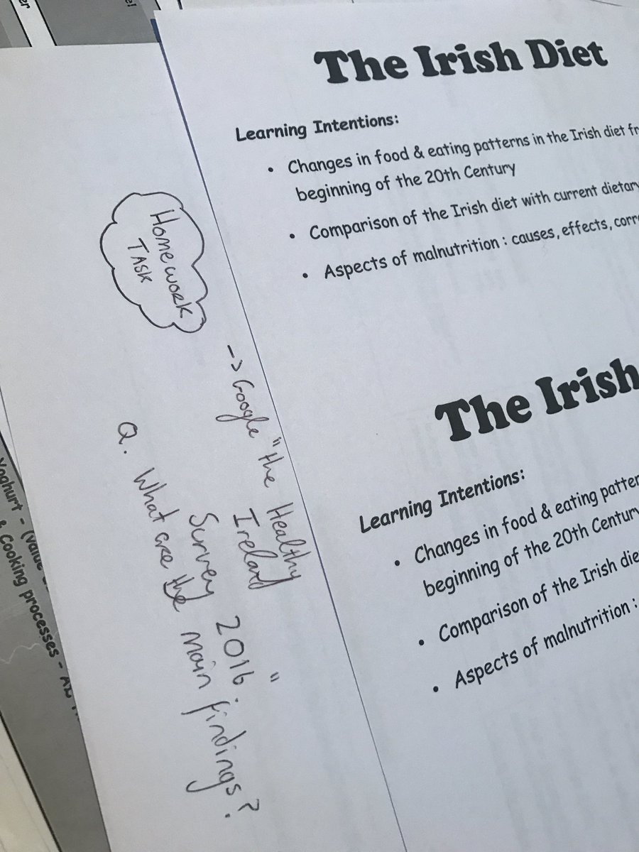 RuthCoy's tweet photo. 5th years will be busy tomorrow researching the #HealthyIrelandSurvey2016 ! #TheIrishDiet #HomeEconomics #Nutrition @HealthyIreland https://t.co/6akarTMBIo