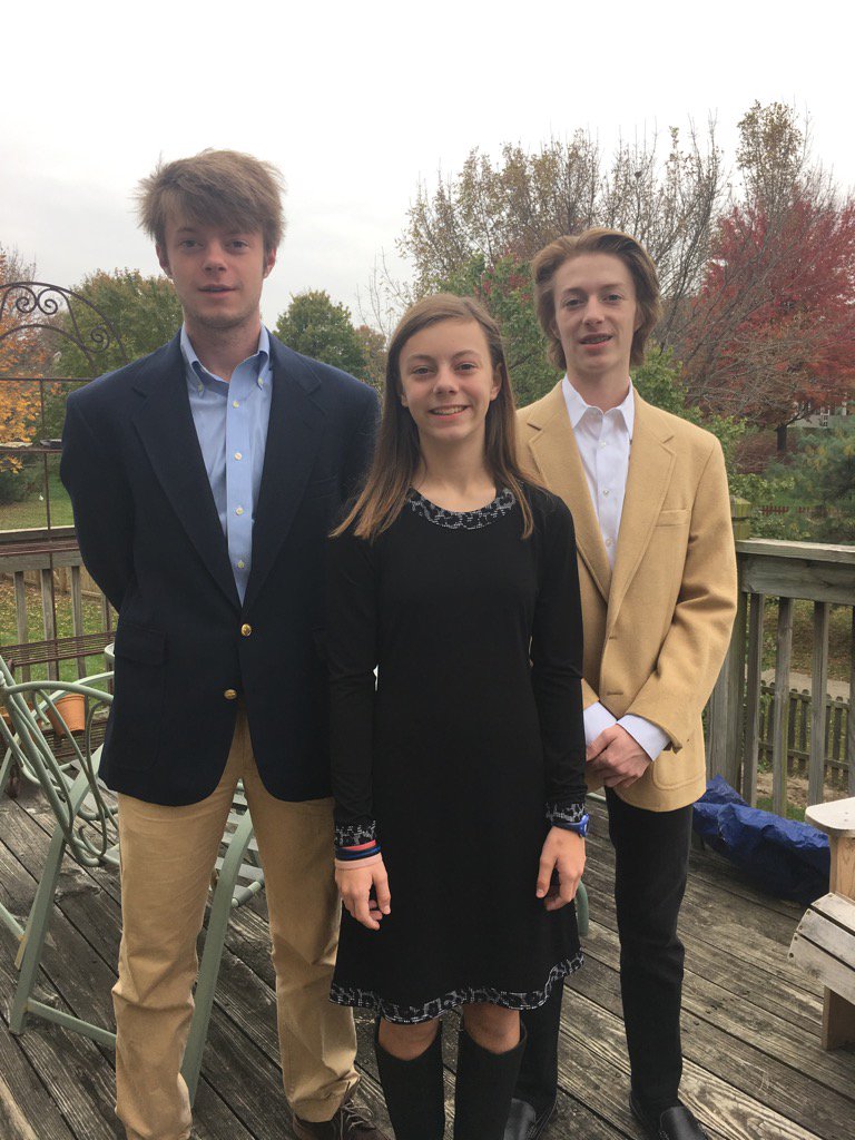 HeatherHallKC's tweet photo. Heading to Eric and Shani’s wedding. My kids just keep growing up! #TimFlies #SlowDown https://t.co/z32xJ4Ppfy