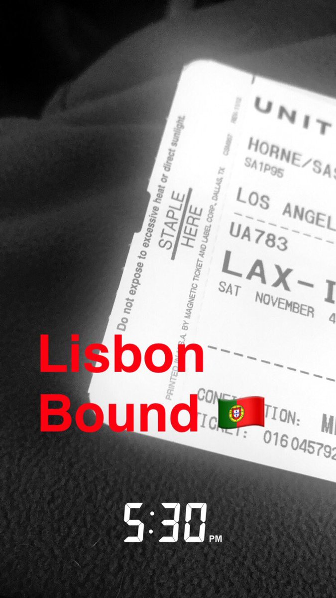 Beaufortopia's tweet photo. Lisbon Bound for #websummit ✈️ https://t.co/5yCkU4fy1X