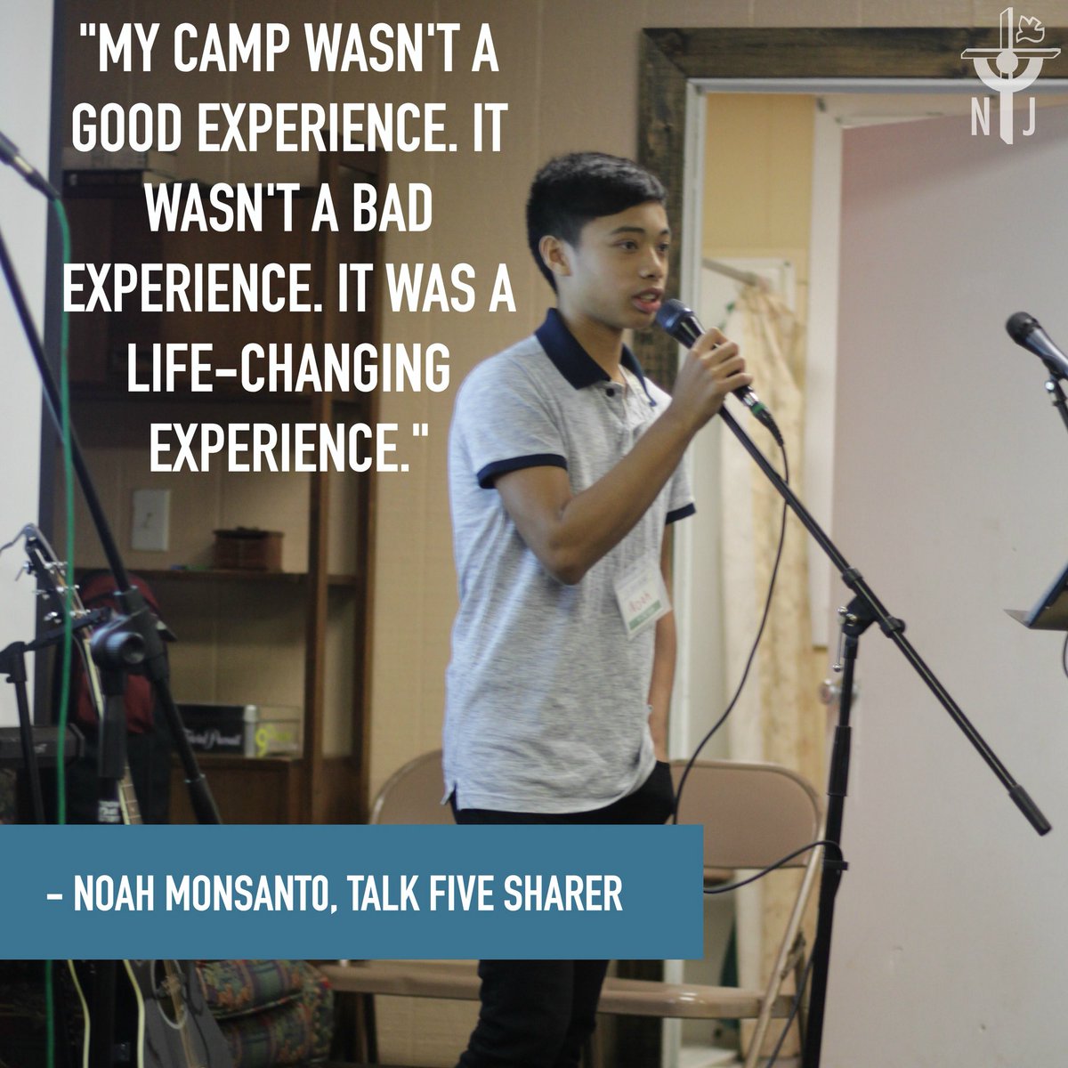 cfcyouthnj's tweet photo. Talk 5: Growing In the Spirit, by speaker Liz Nacion. #campszn #cfcynj https://t.co/2Yb46fLGZq