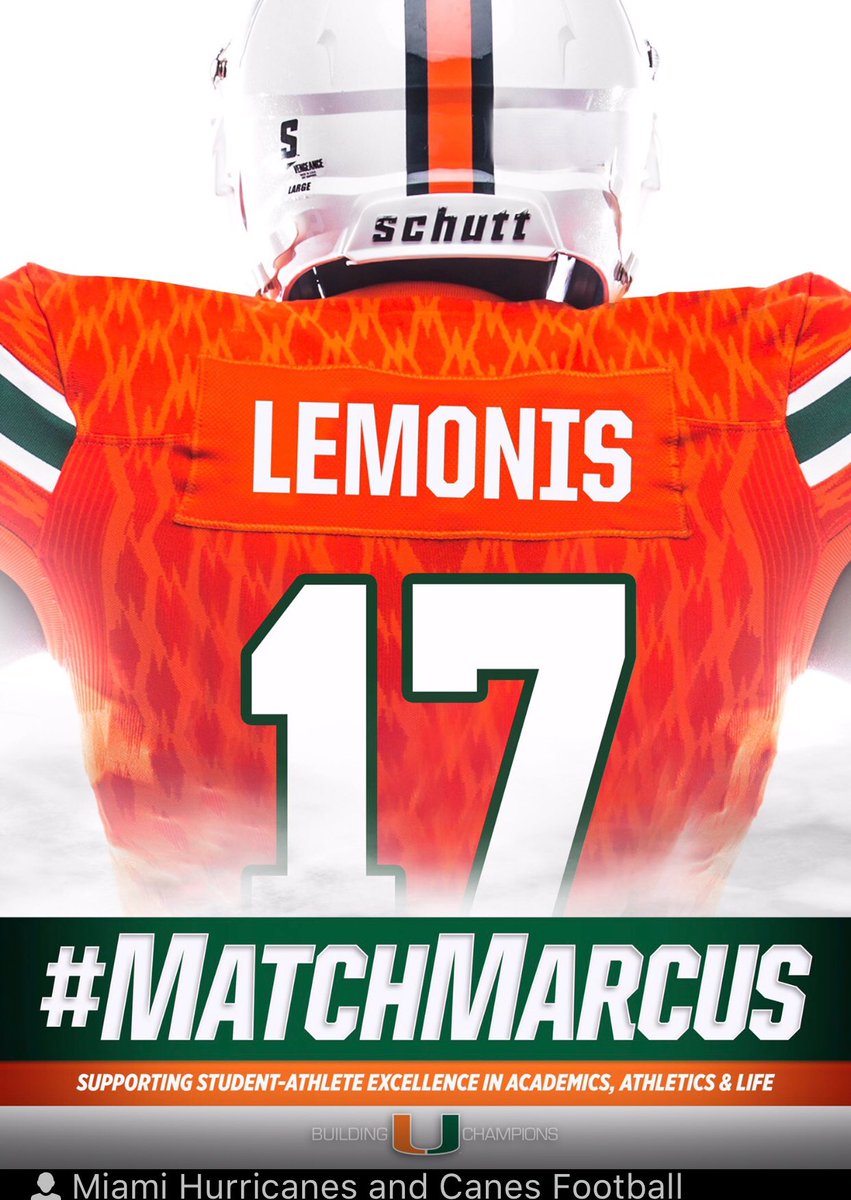 marcuslemonis's tweet photo. I’m willing to step up and do more, are U ?? https://t.co/EMBYuwAv1M #matchmarcus @CanesFootball @MiamiHurricanes let’s close the Gap https://t.co/wnwbsX0u5U