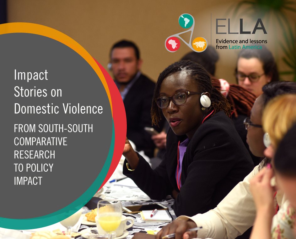 ELLA_Network's tweet photo. Impacts of our research on turning laws on #DomesticViolence into effective action ►https://t.co/fywjTyO1BA @CEGENSA_UG @FundarMexico https://t.co/3hn3xORCGV