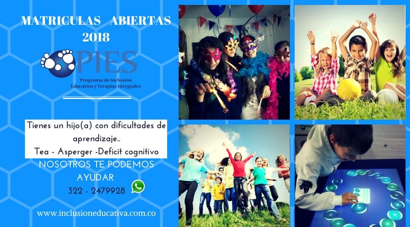 InclusionPIES's tweet photo. Tienes un niño con dificultades de aprendizaje.. Podemos ayudarte.. Matrículas abiertas https://t.co/s6V8ezWgoM