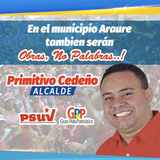 Milly_COMBATIEN's tweet photo. Para seguir en Revolución en Araure votamos por @VamosPrimitivo @DcabelloR @NicolasMaduro #AraureConPrimitivo https://t.co/5Nanw8jtQr