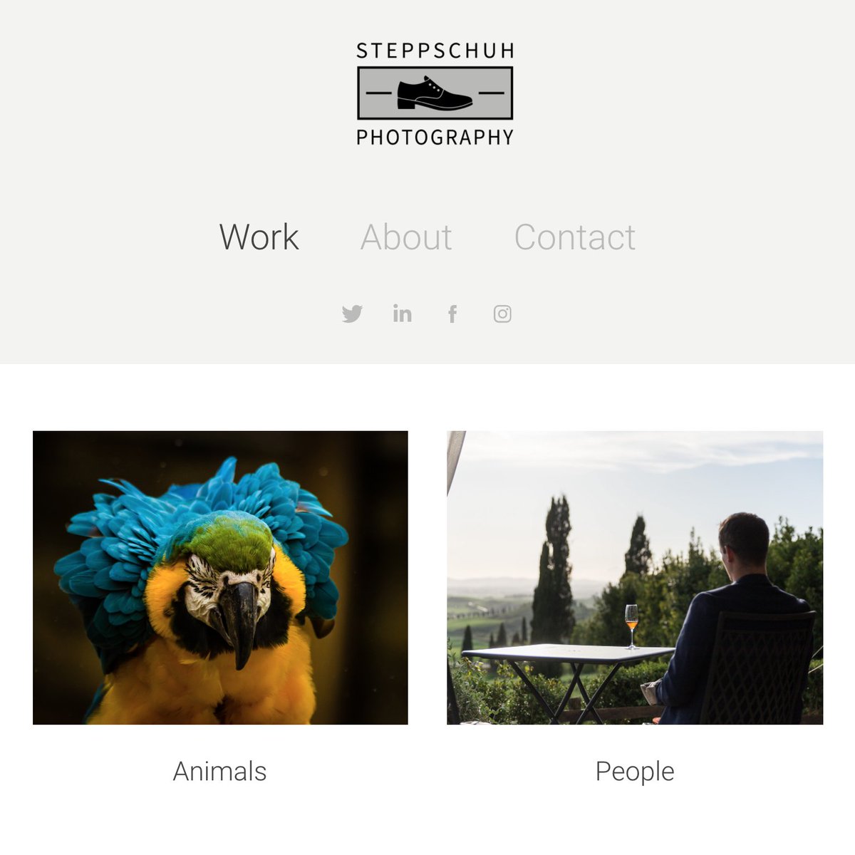 Created my first personal #photography portfolio using <a href="/AdobePortfolio/">Adobe Portfolio</a>, let me know what you think: photography.steppschuh.net
