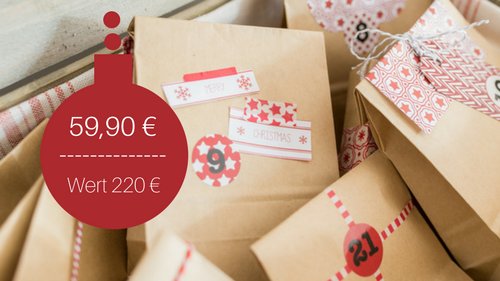 Adventskalender mal etwas anders. Gesund und hält das ganze Jahr. femna.eu/de/product/fem…😀