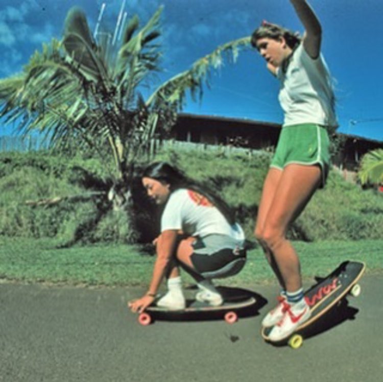longboardgirls's tweet photo. Sunday throwback!
@judioyama &amp; @KerryGermain in Hawaii, 1979
Killing it since forever.
📷Dan Devine

#knowyourroots #longboardgirlscrew https://t.co/Mju0gtyNso