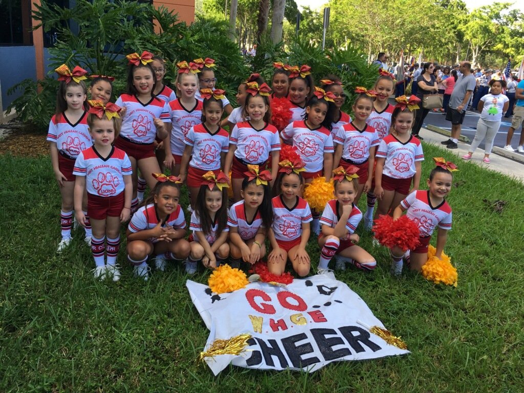 West Hialeah Gardens On Twitter Whge Cheerleaders Participating