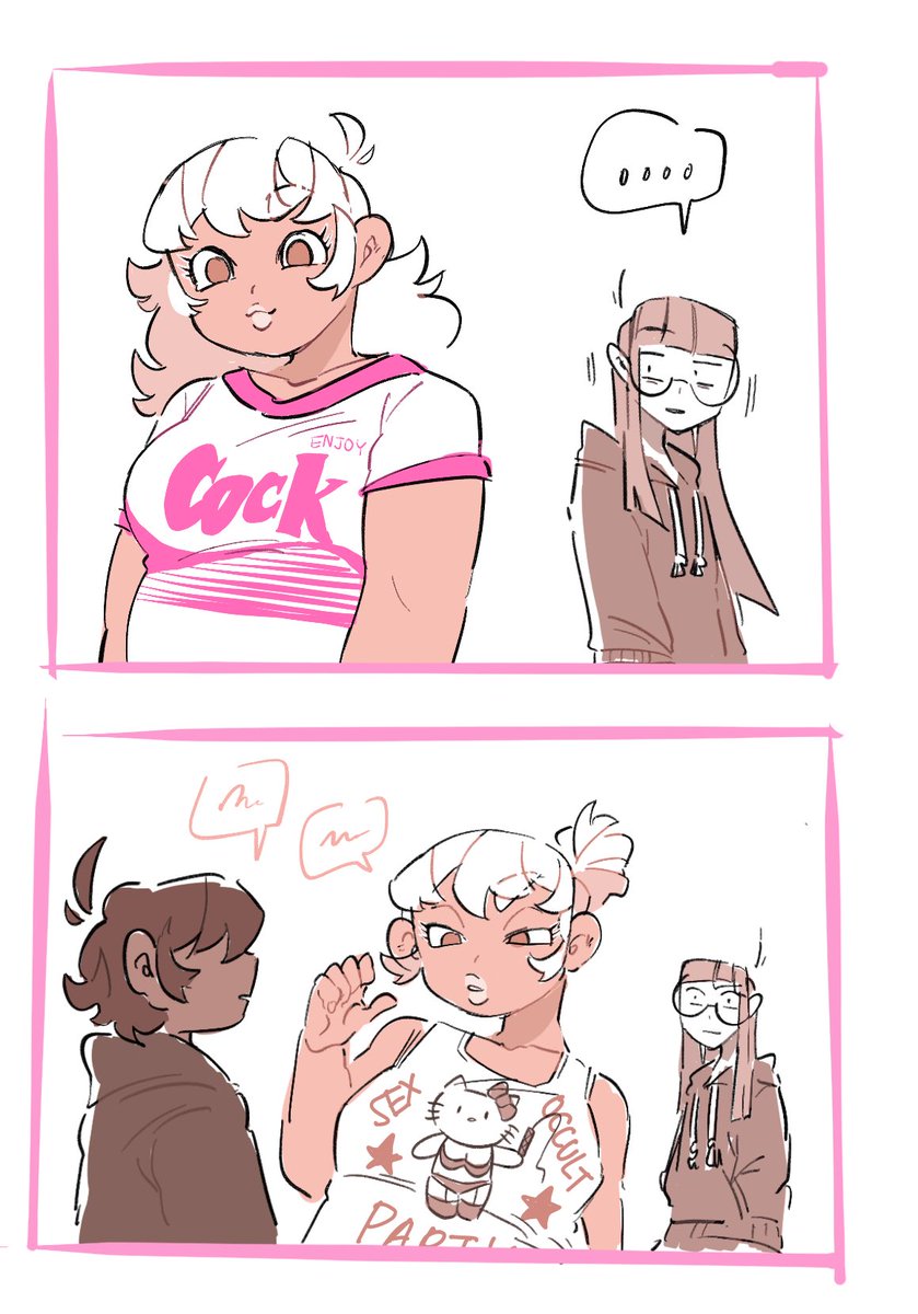 they like to pretend they're not similar cause they hate each other but alas, 