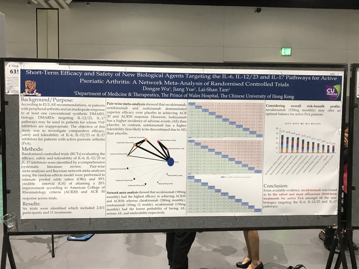 sylba2308's tweet photo. Efficacité a court terme des biologiques dans #rhumpso #acr17 poster 635 https://t.co/HpooMdBmC0