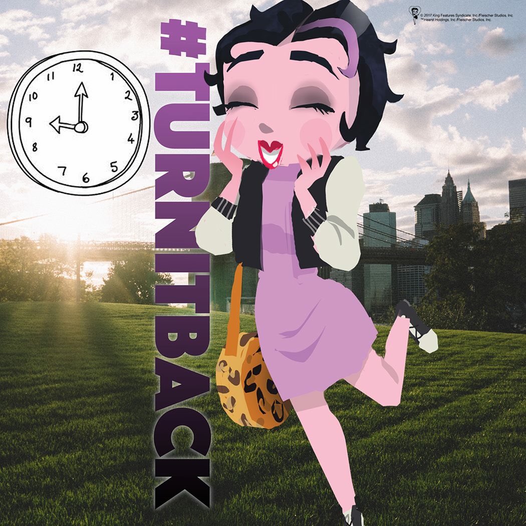 bettyboopnews's tweet photo. It's Daylight Saving Time, which means an extra hour in the day! Let's make the most of it! ❤️ #Turnitback #DaylightSavingTime https://t.co/3fwhnJpYbl